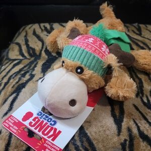 KONG Dog Cozie Reindeer Sz.Med Plush Toy Ea.